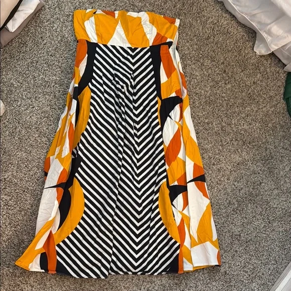 anthropologie white and black dress Anthropologie Square Neck Midi Dress Small Petite Black Sleeveless A-L –  Luxe Fashion Finds